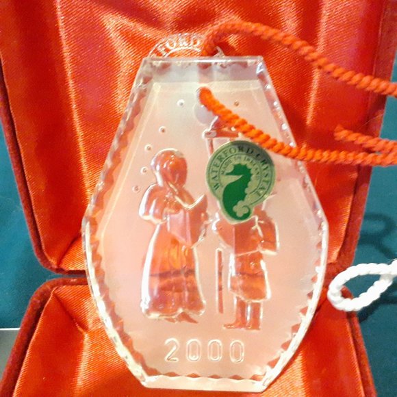Waterford Crystal Christmas Ornament - The Joys of Winter - 2000 Edition - Picture 3 of 5
